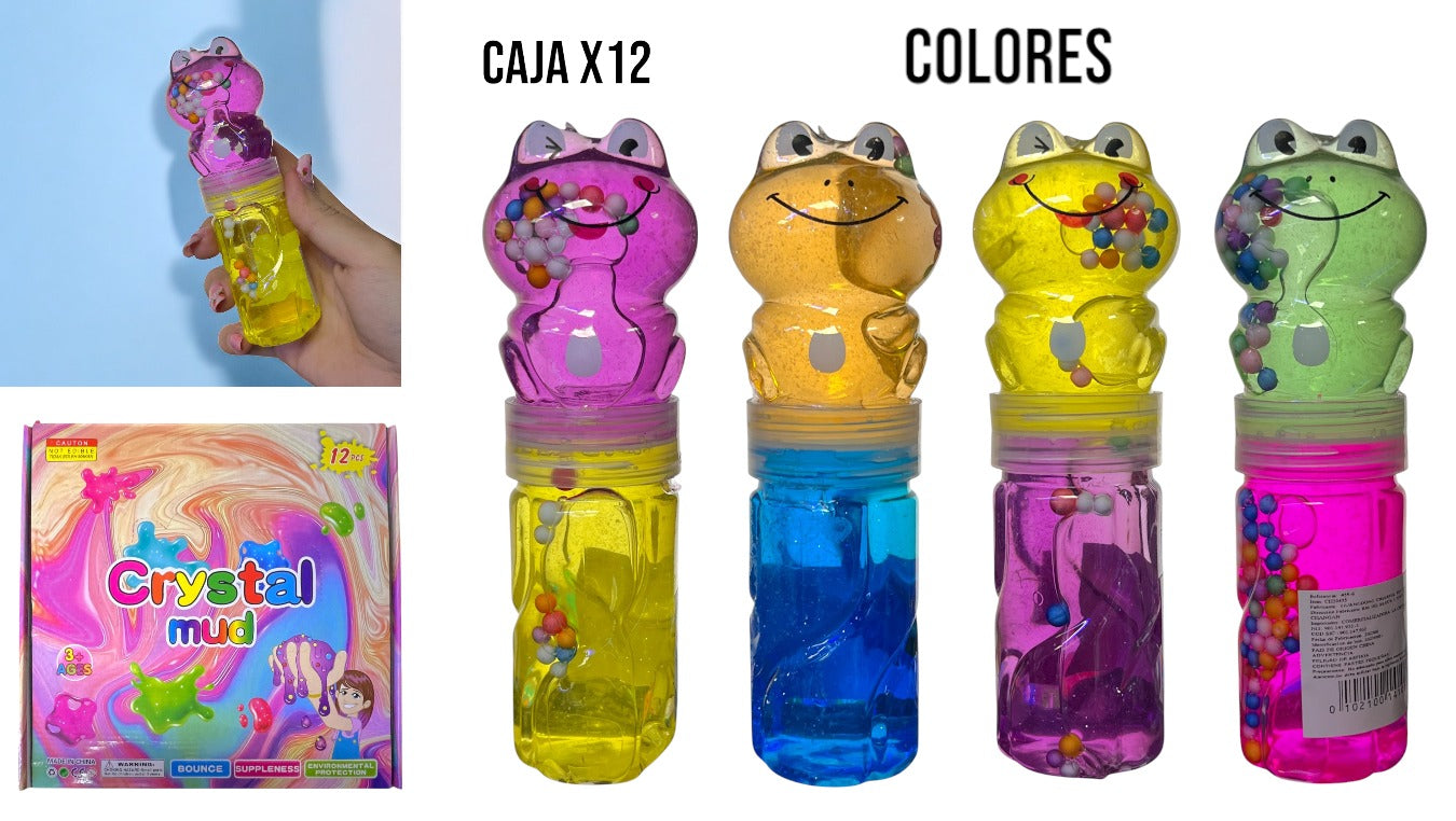 TARRO SLIME RANA (14CM)(12) TARRO SLIME RANA (14CM)(12)